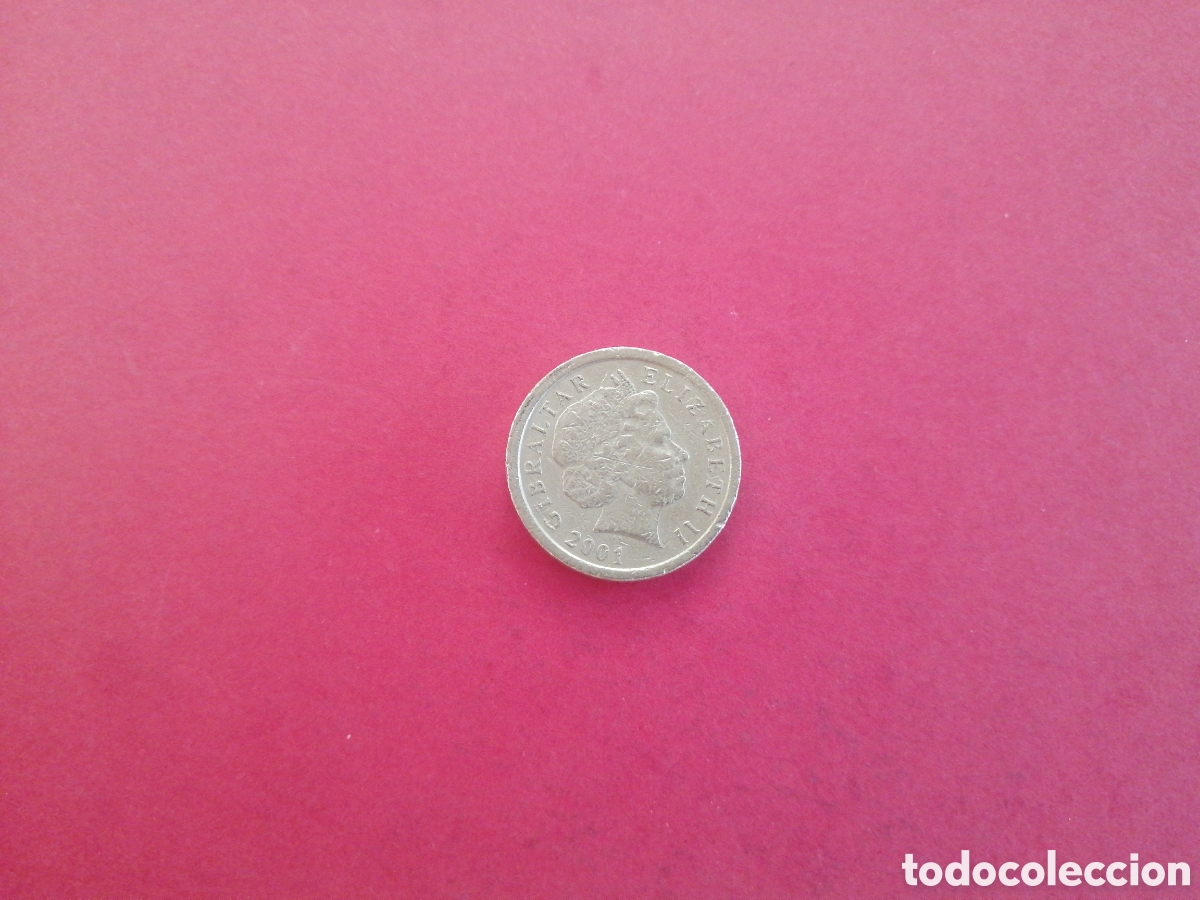 Monedas antiguas de Europa: 1 libra de Gibraltar 2001 - Foto 2