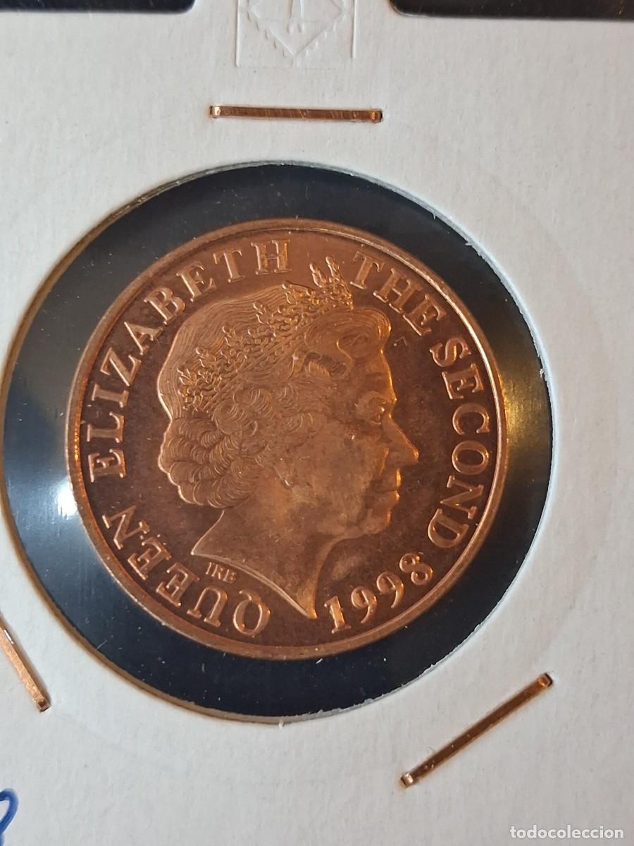 Monedas antiguas de Europa: Jersey 1998 2 pence UNC - Foto 1