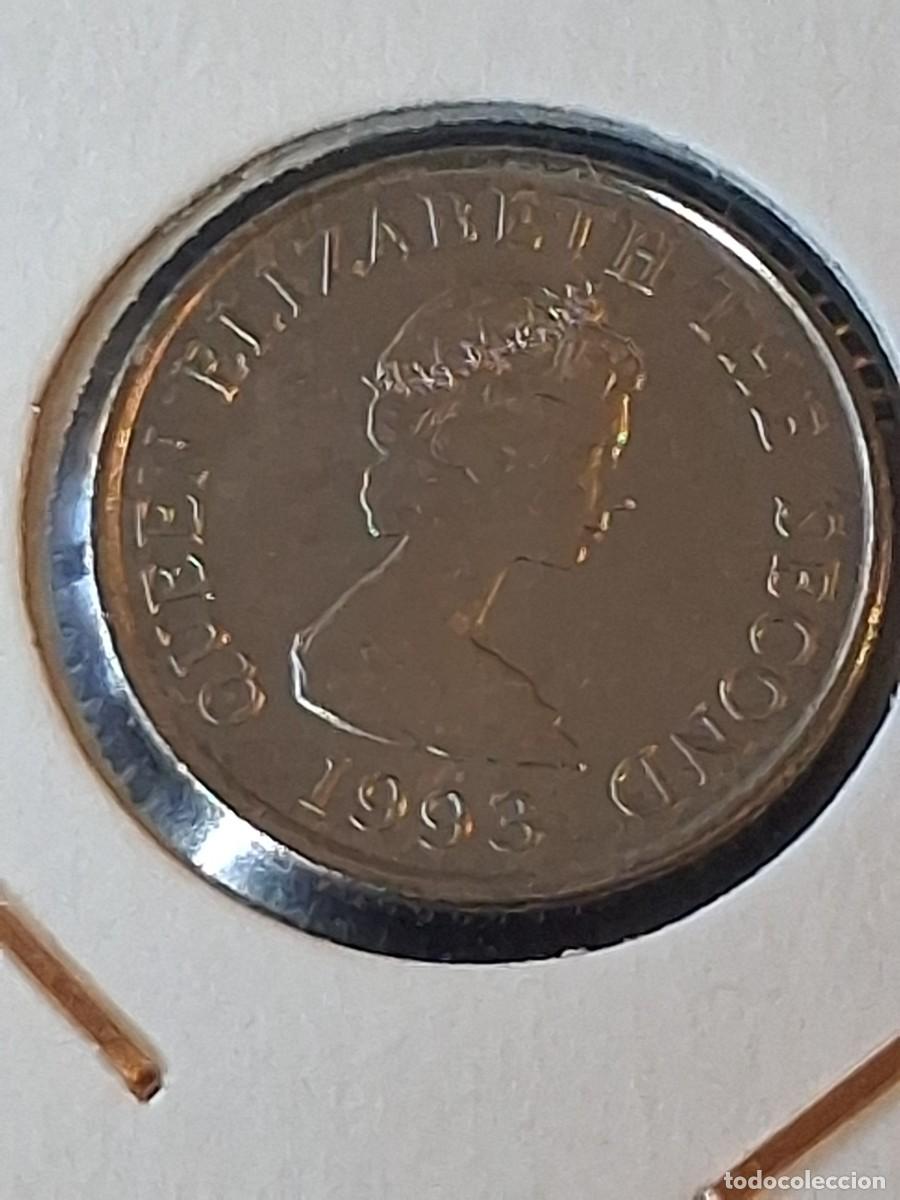 Monedas antiguas de Europa: Jersey 1993 5 penceUNC - Foto 1