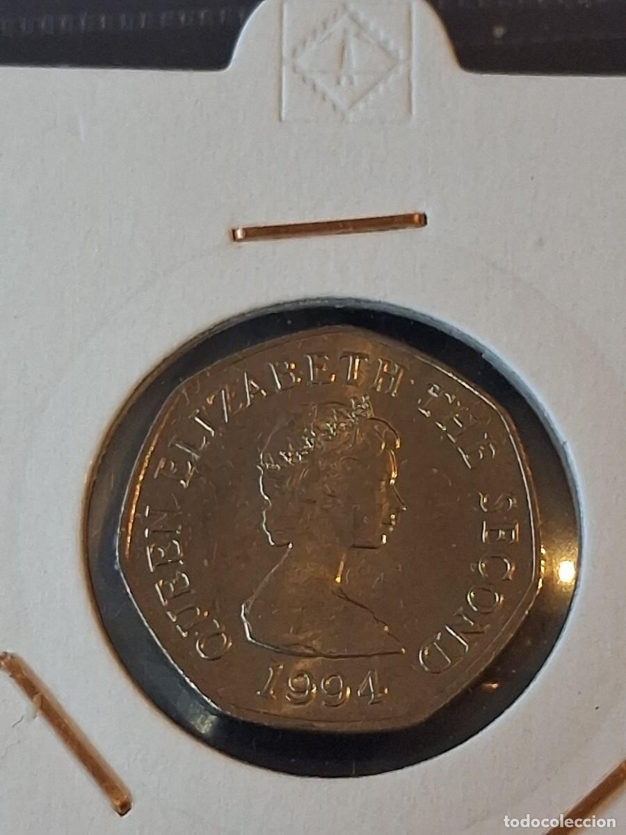 Monedas antiguas de Europa: Jersey 1994 20 pence UNC - Foto 1
