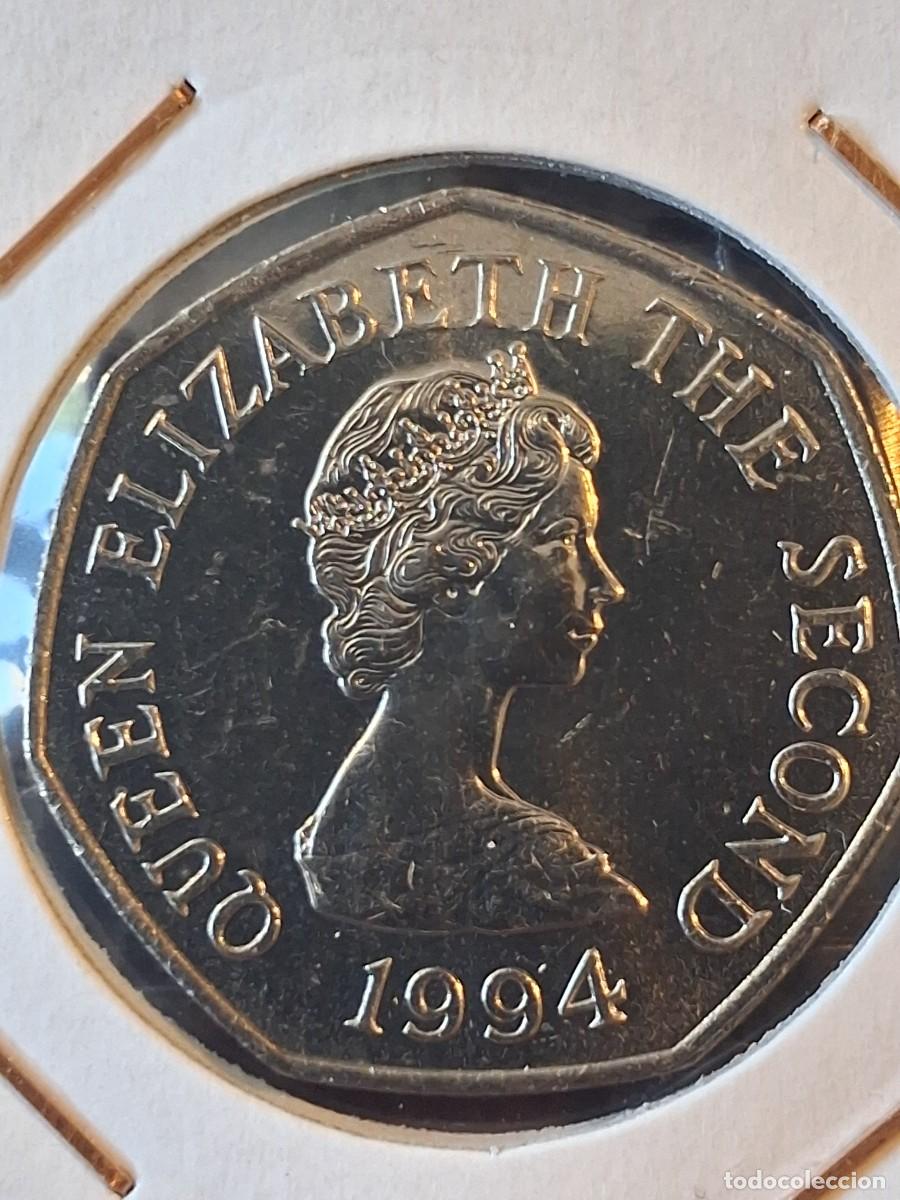 Monedas antiguas de Europa: Jersey 1994 50 pence UNC - Foto 1