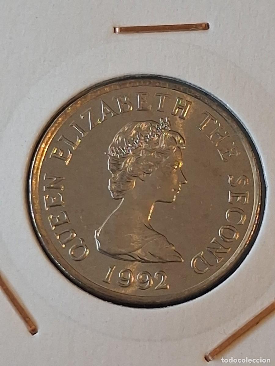 Monedas antiguas de Europa: Jersey 1992 10 pence UNC - Foto 1