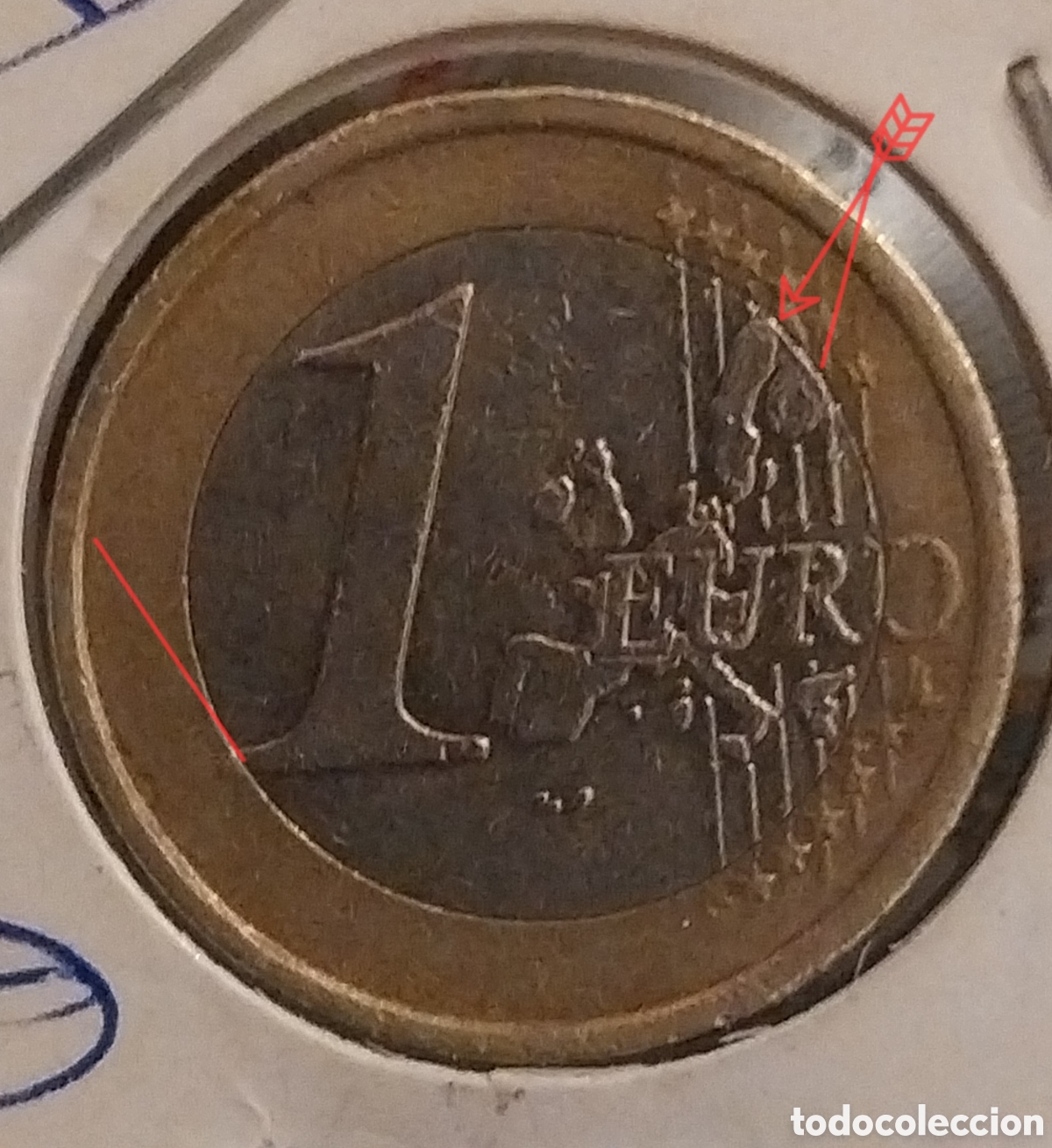 Monedas antiguas de Europa: ERROR 2002 eire ARPA CELTA Pocas Star. - Foto 2