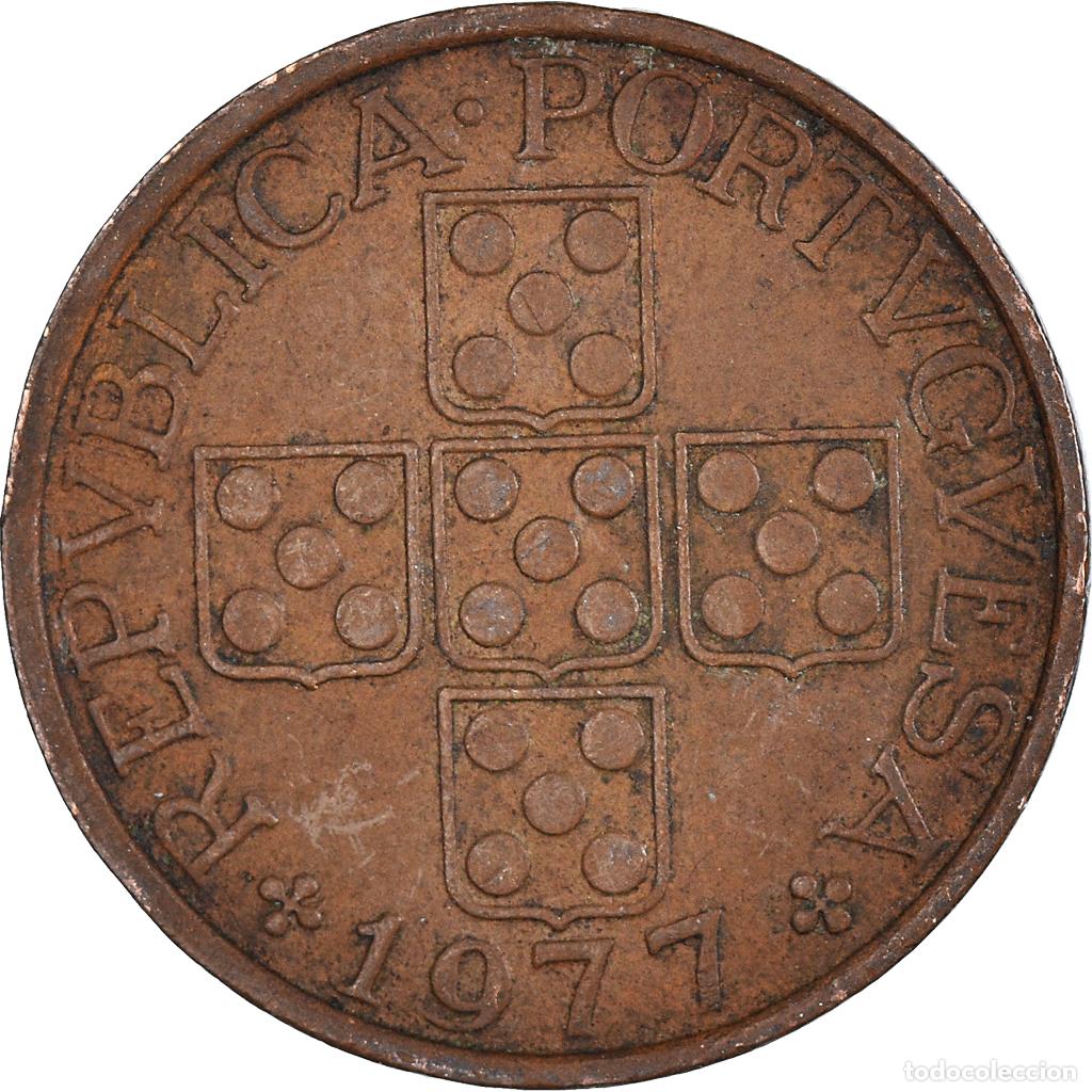 Monedas antiguas de Europa: [#1402880] Moneda, Portugal, 50 Centavos, 1977