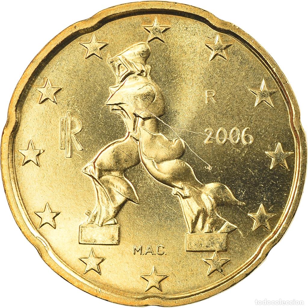 Monete antiche di Europa: [#915480] Italia, 20 Euro Cent, 2006, Rome, FDC, Lat&oacute;n, KM:214