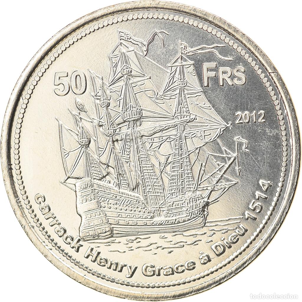 Monedas antiguas de Europa: [#828870] Moneda, Francia, 50 Francs, 2012, Europa, SC, Aluminio y cupron&iacute;quel
