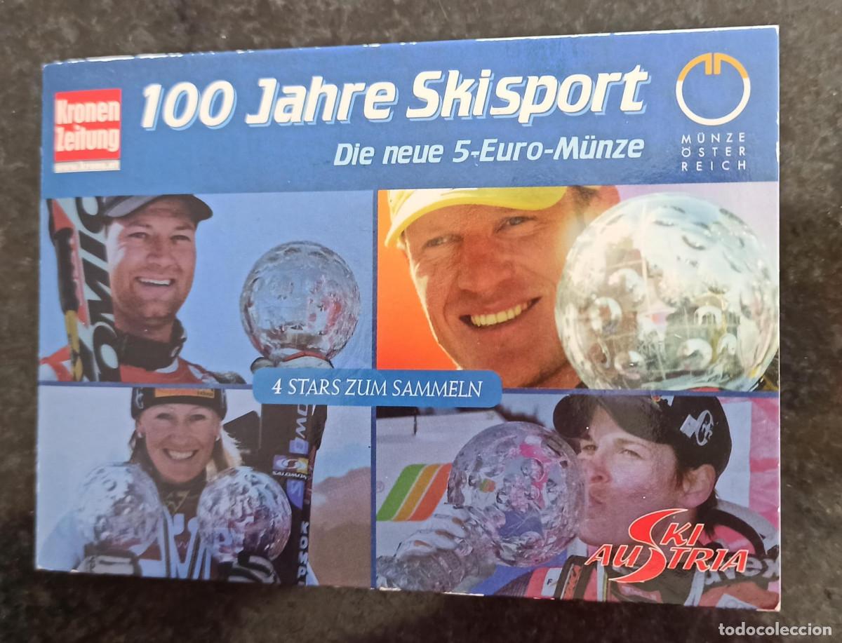 Monedas antiguas de Europa: Coincard, 5&euro; Austria 2005 - Foto 3