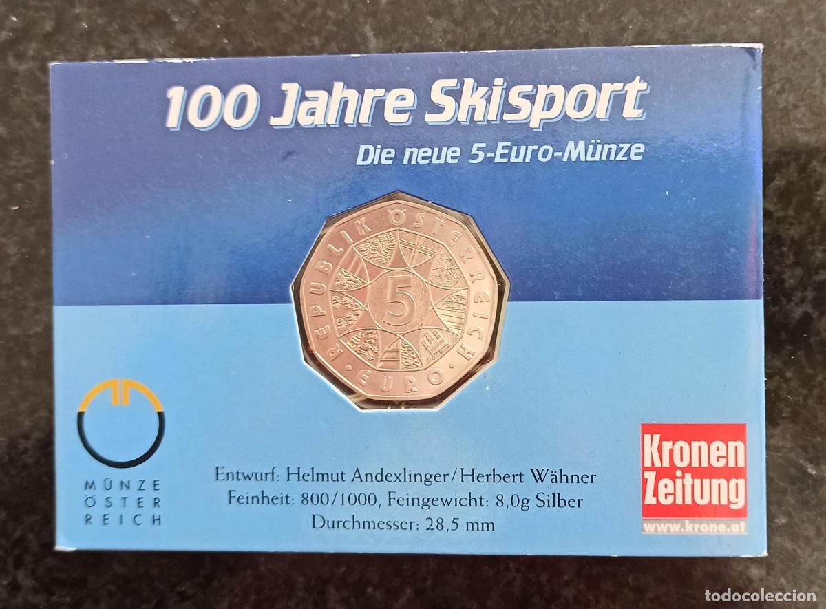 Monedas antiguas de Europa: Coincard, 5&euro; Austria 2005 - Foto 4