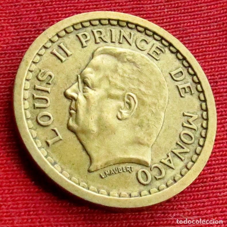 Monedas antiguas de Europa: Monaco 1 franc 1945 . - Foto 2