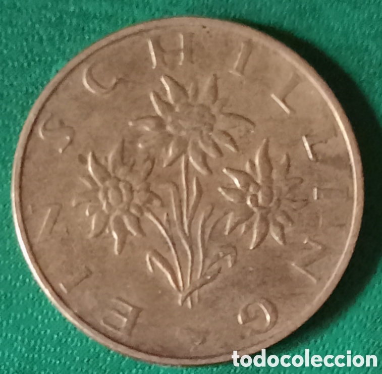 Monedas antiguas de Europa: Austria 1977 - Moneda de 1 Schilling - BC - Foto 2