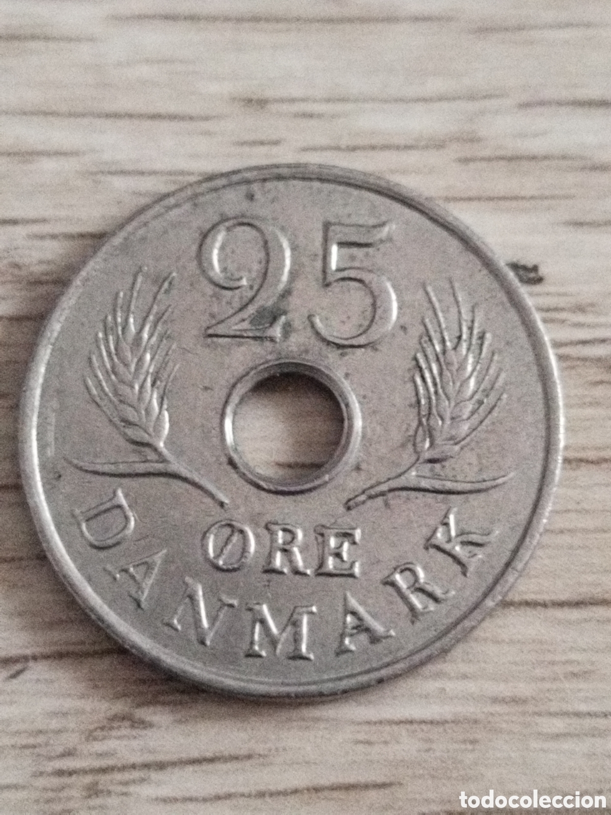 Monedas antiguas de Europa: Dinamarca 25 ore 1967 km#855