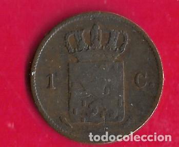 Monedas antiguas de Europa: HOLANDA 1 CENT 1822 , cobre - Foto 2