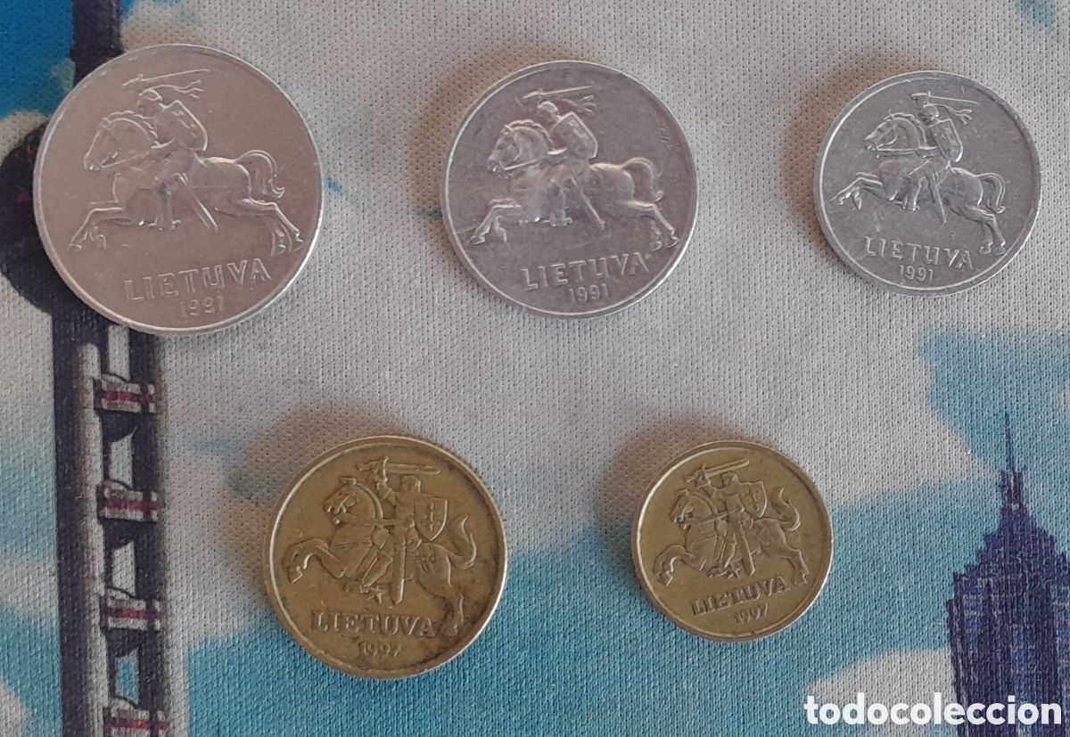 Monedas antiguas de Europa: MONEDAS DE LITUANIA EUROPA - Foto 1