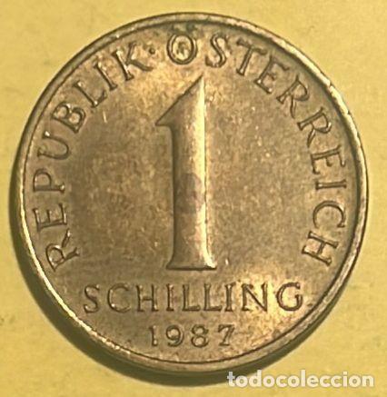 Monedas antiguas de Europa: AUSTRIA 1 SCHILLING 1987 . CIRCULADA - Foto 2