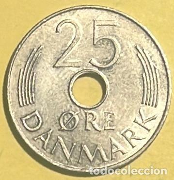 Monedas antiguas de Europa: DINAMARCA 25 ORE 1976. CIRCULADA - Foto 1