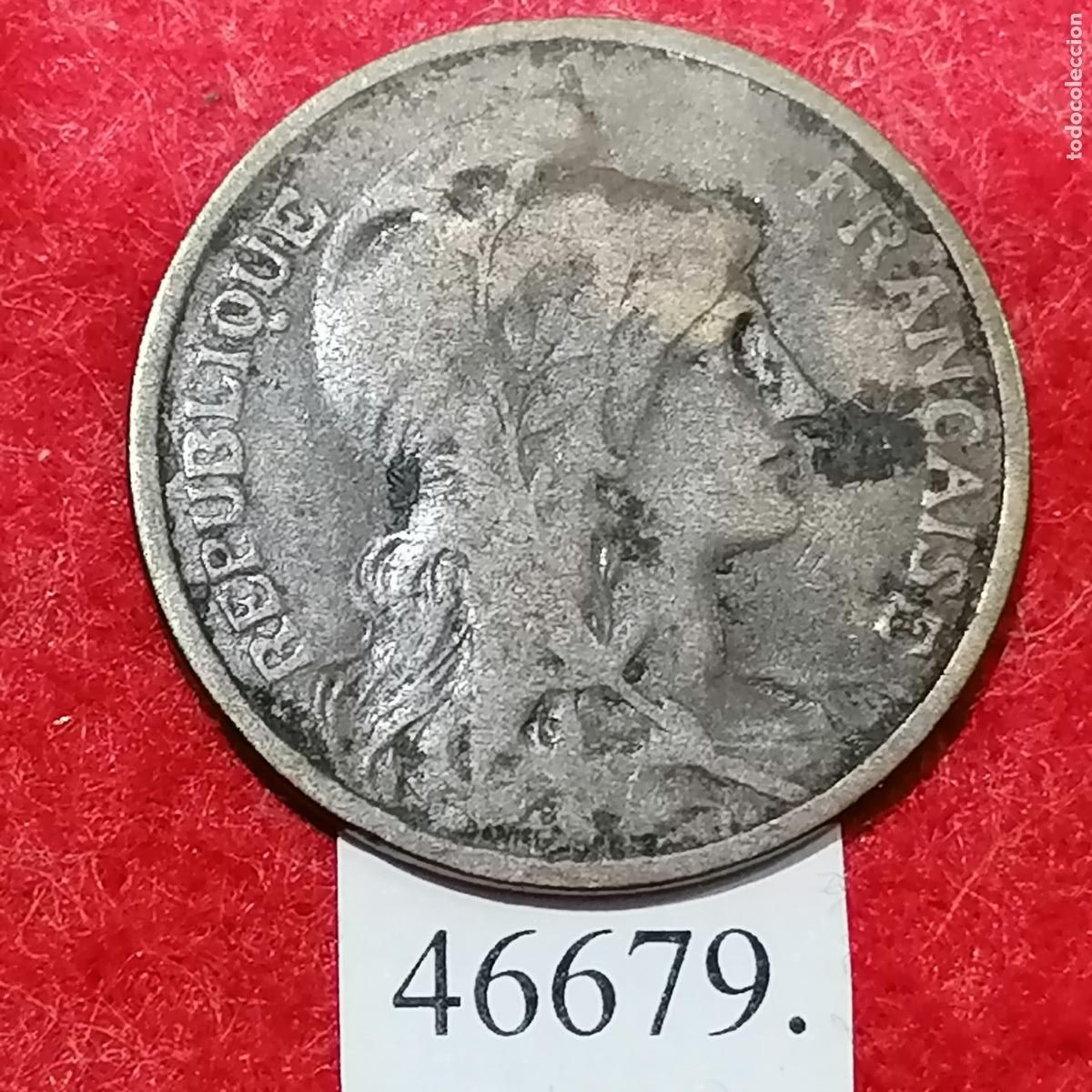 Monedas antiguas de Europa: Francia 5 c&eacute;ntimos 1911 - Foto 1