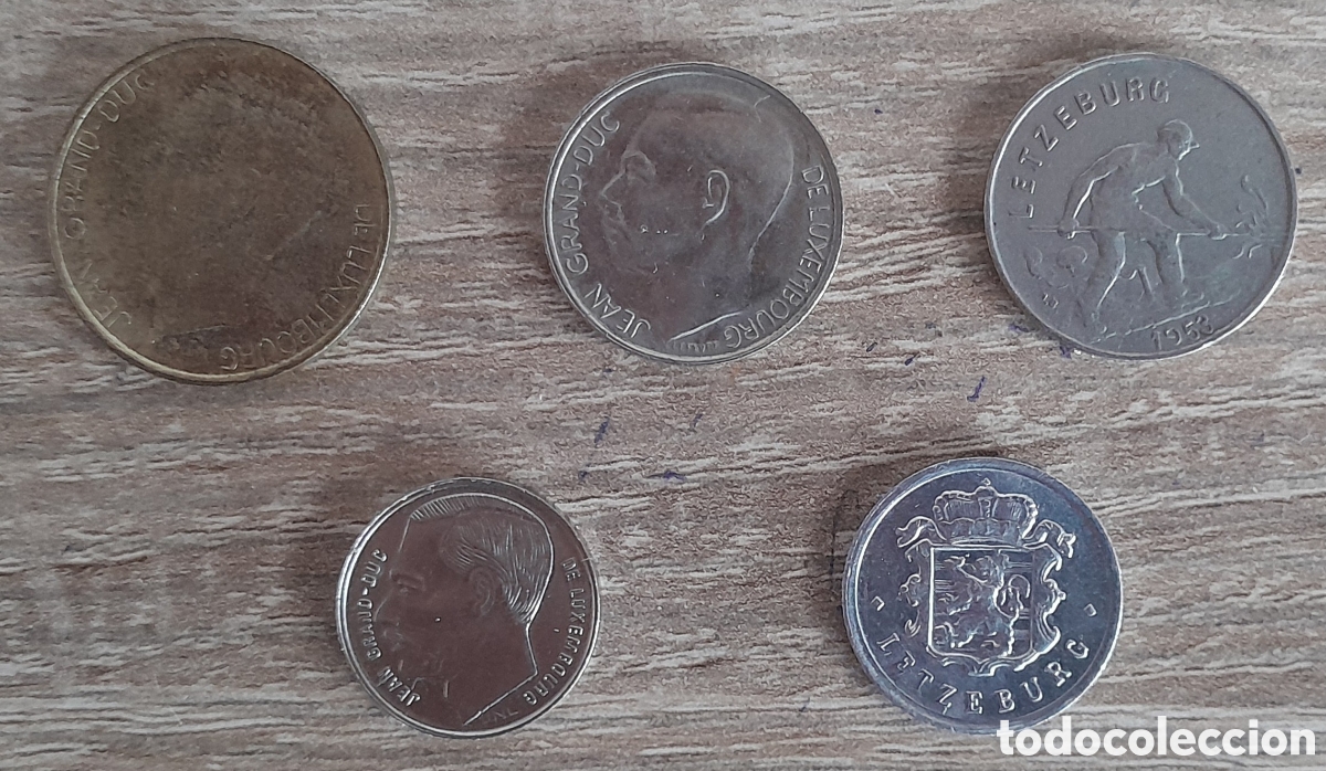 Monedas antiguas de Europa: MONEDAS DE LUXEMBURGO - Foto 1