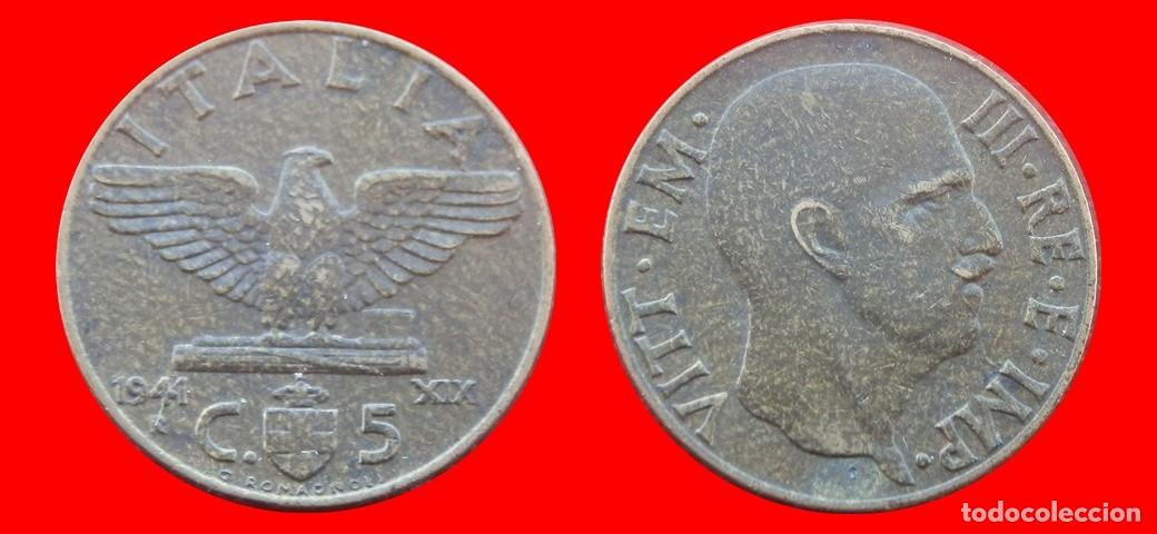 Monedas antiguas de Europa: 5 CENTESIMI 1941 ITALIA-136929