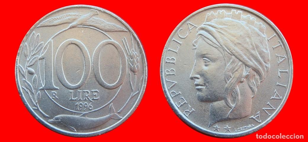 Monedas antiguas de Europa: 100 LIRAS 1996 ITALIA-136957