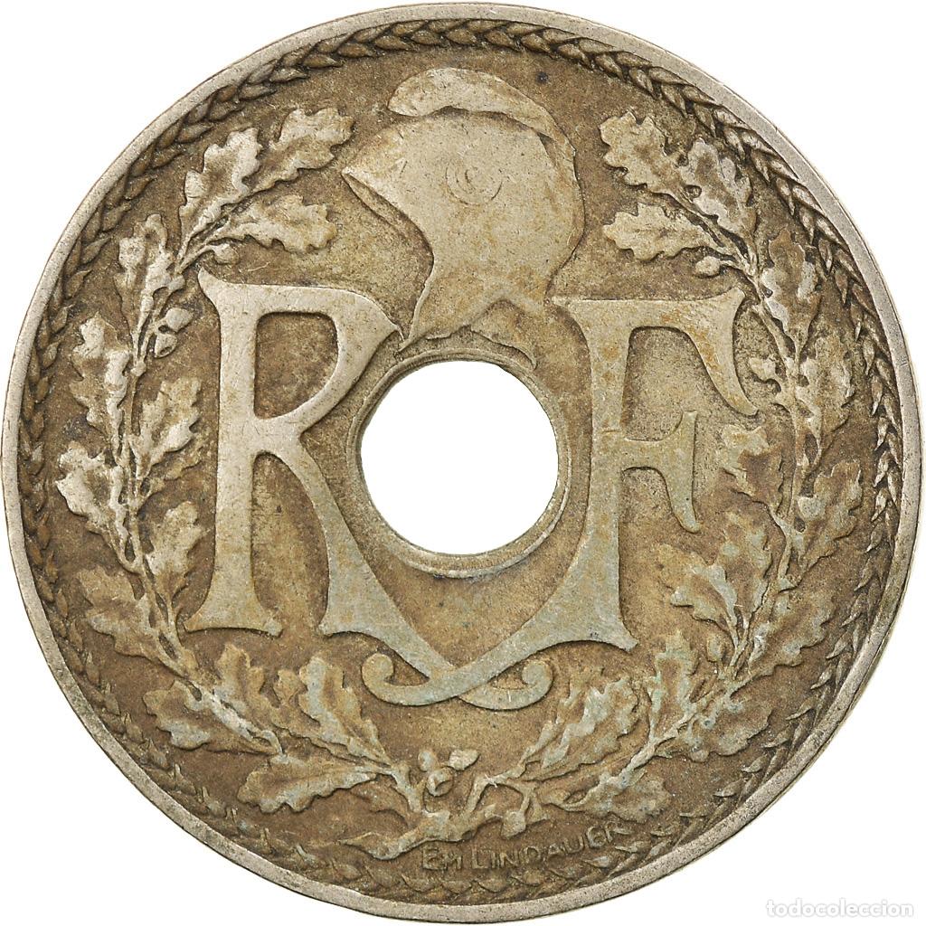 Alte M&uuml;nzen aus Europa: [#217644] Moneda, Francia, Lindauer, 10 Centimes, 1932, BC+, Cobre - n&iacute;quel, KM:866a