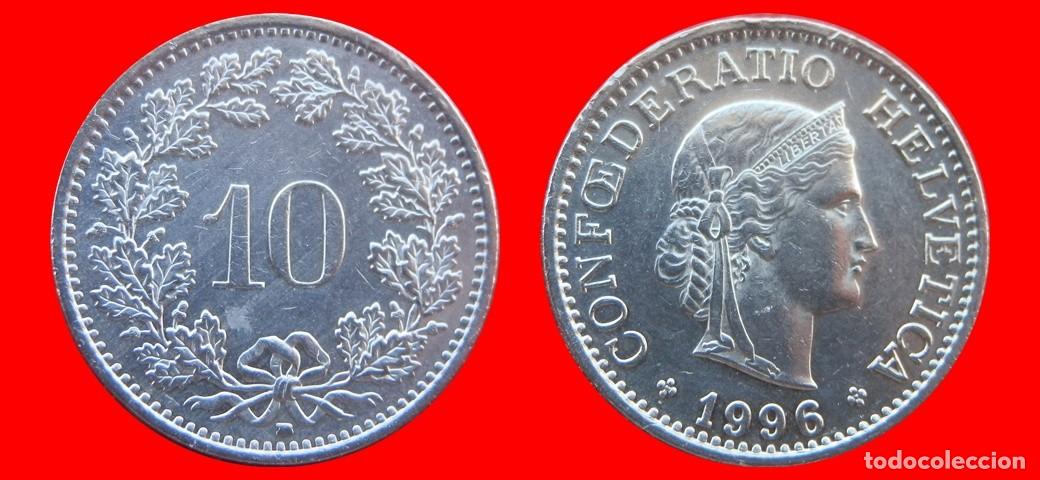 Monedas antiguas de Europa: 10 RAPPEN 1996 SUIZA-137021
