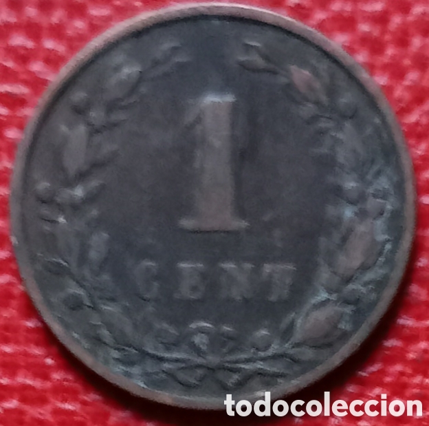 Monedas antiguas de Europa: Pa&iacute;ses Bajos 1898 - Moneda de 1 c&eacute;ntimo - BC - Foto 1