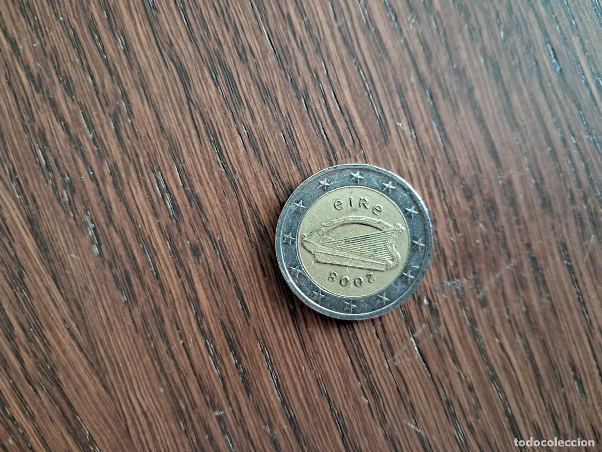 Monedas antiguas de Europa: moneda de 2 euros de Eire, a&ntilde;o 2008. - Foto 1