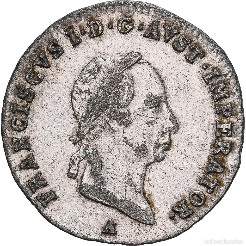 Moedas antigas da Europa: [#138279] Austria, Franz I, 3 Kreuzer, 1829, Vienna, Plata, MBC, KM:2119