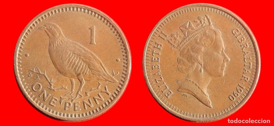 Monedas antiguas de Europa: 1 PENIQUE PENNY 1990 GIBRALTAR-137174