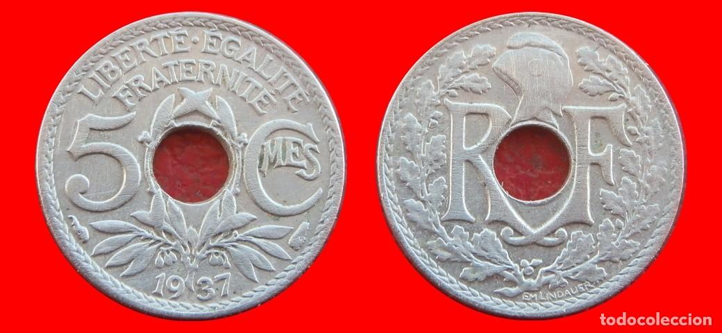Monedas antiguas de Europa: 5 CENTIMOS 1937 FRANCIA-137287
