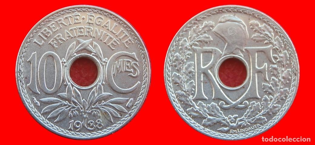 Monedas antiguas de Europa: 10 CENTIMOS 1938 FRANCIA-137290