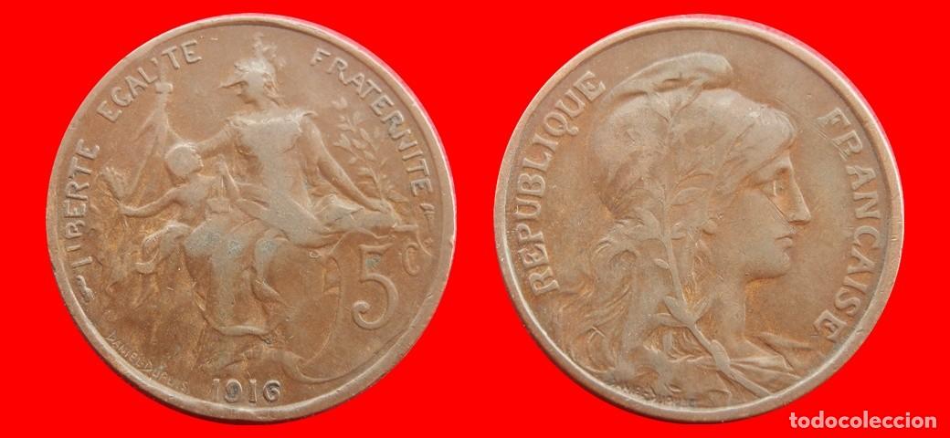 Monedas antiguas de Europa: 5 CENTIMOS 1916 FRANCIA-137297