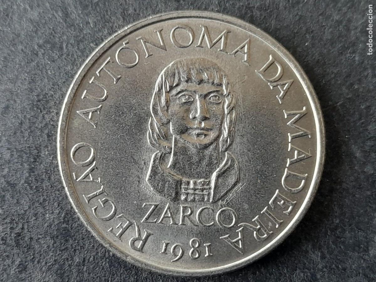 Alte M&uuml;nzen aus Europa: Moneda Archipi&eacute;lago de Madeira 25 Escudos 1981 KM4 conmemorativa EBC periodo Regi&oacute;n Aut&oacute;noma Madeira