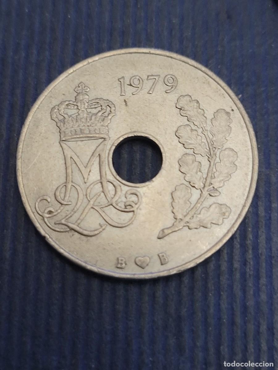 Monedas antiguas de Europa: Moneda 25 ore 1979 Dinamarca - Foto 1