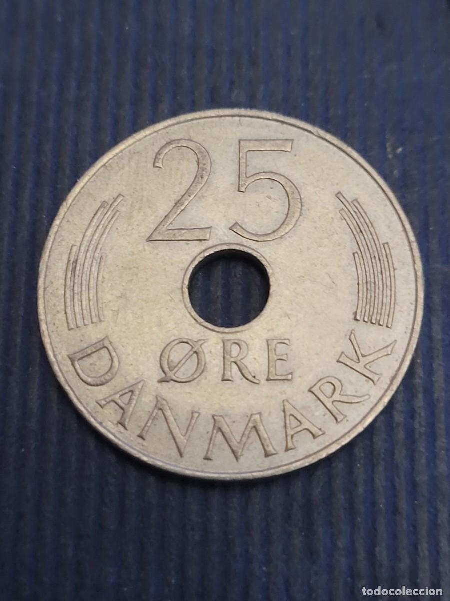 Monedas antiguas de Europa: Moneda 25 ore 1979 Dinamarca - Foto 2