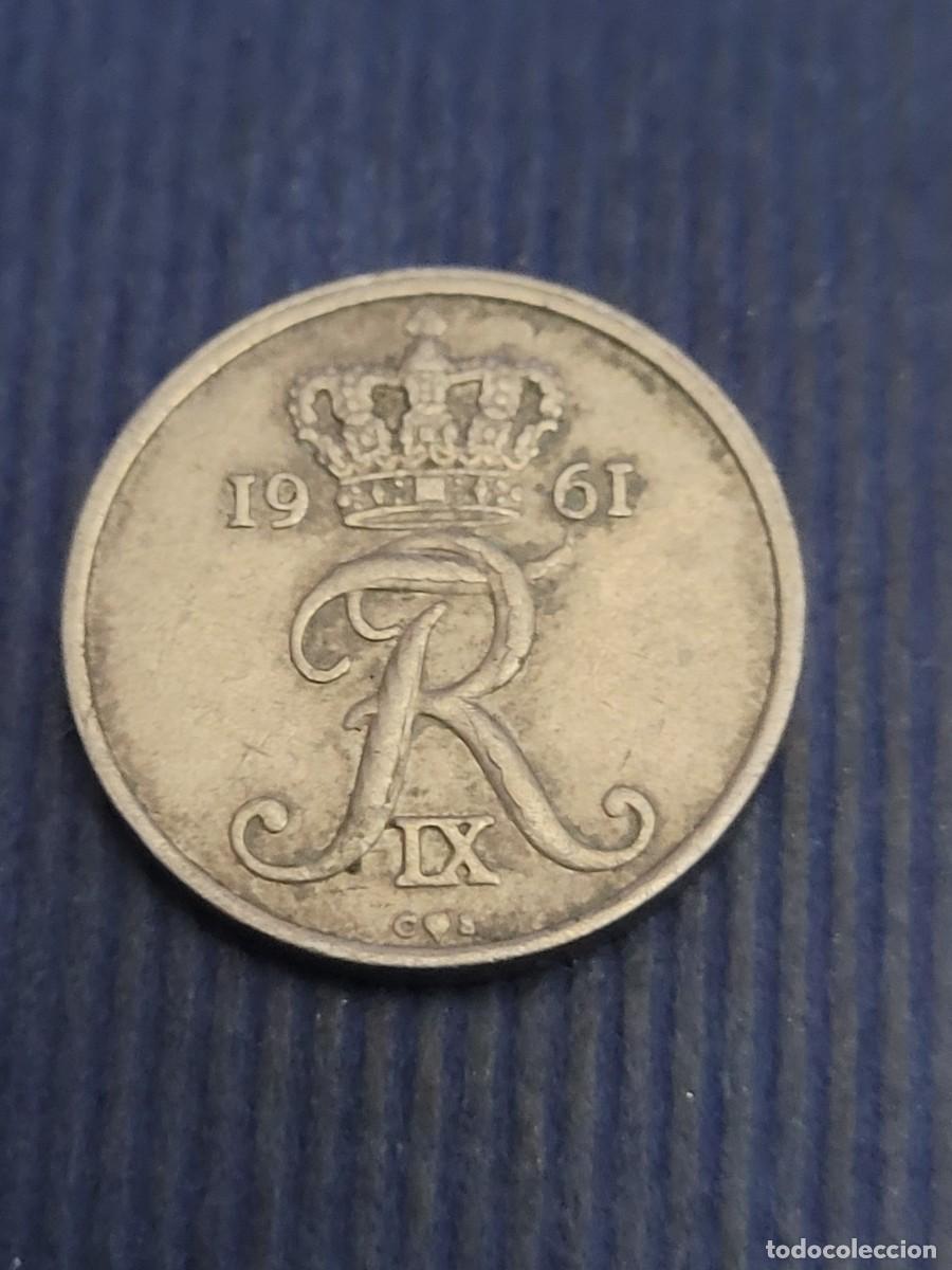 Monedas antiguas de Europa: Moneda 10 ore 1961 Dinamarca - Foto 1