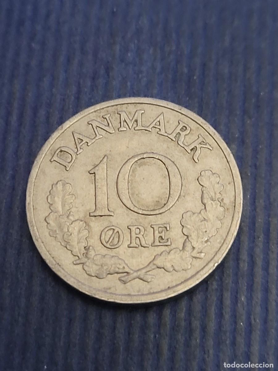Monedas antiguas de Europa: Moneda 10 ore 1961 Dinamarca - Foto 2