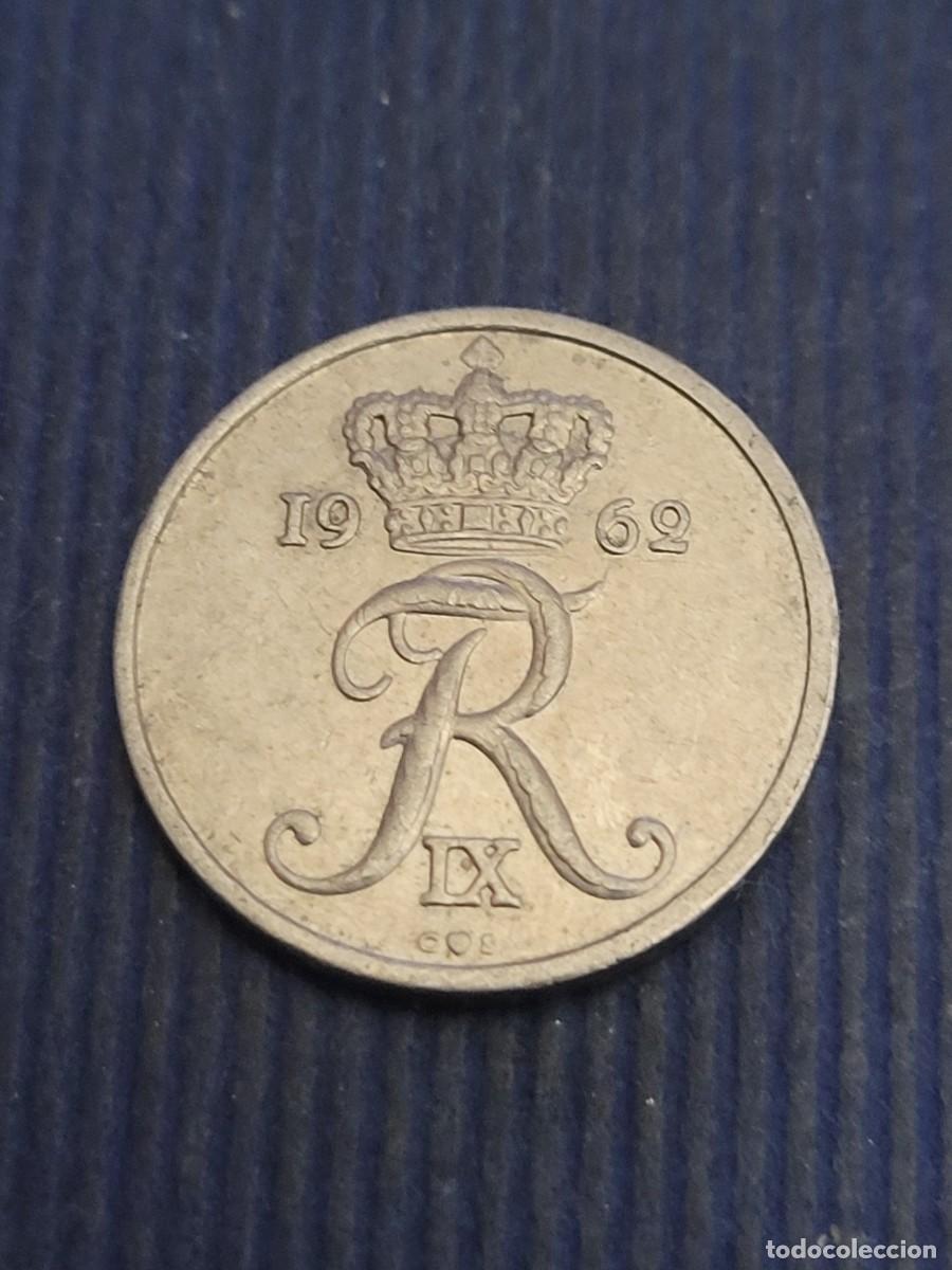 Monedas antiguas de Europa: Moneda 10 ore 1962 Dinamarca - Foto 1