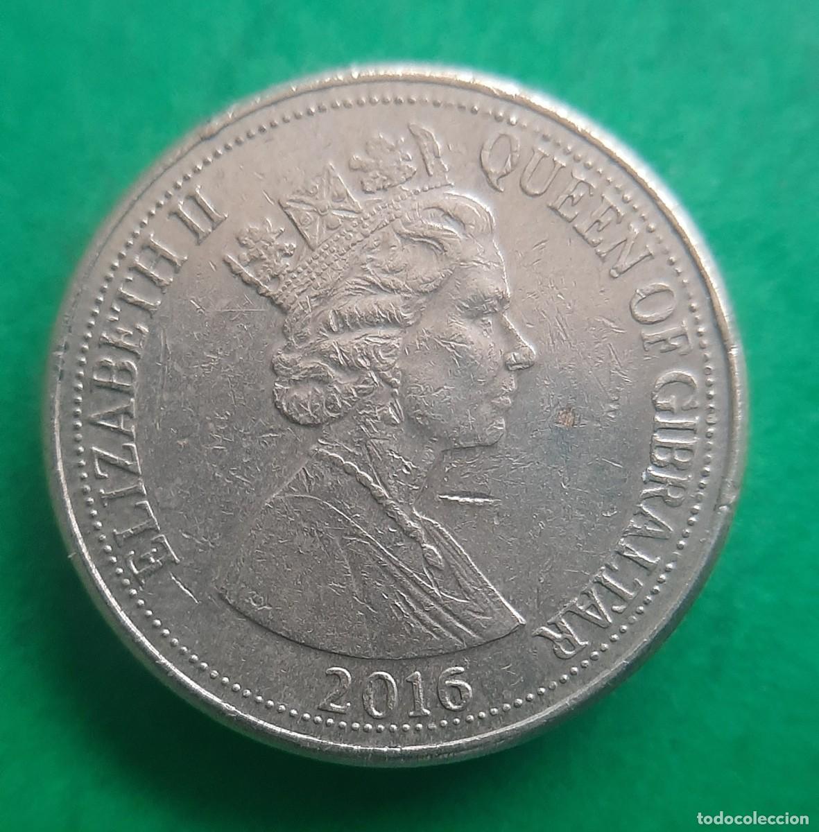 Monedas antiguas de Europa: (GIBRALTAR)(2016) 1 LIBRA - Foto 3