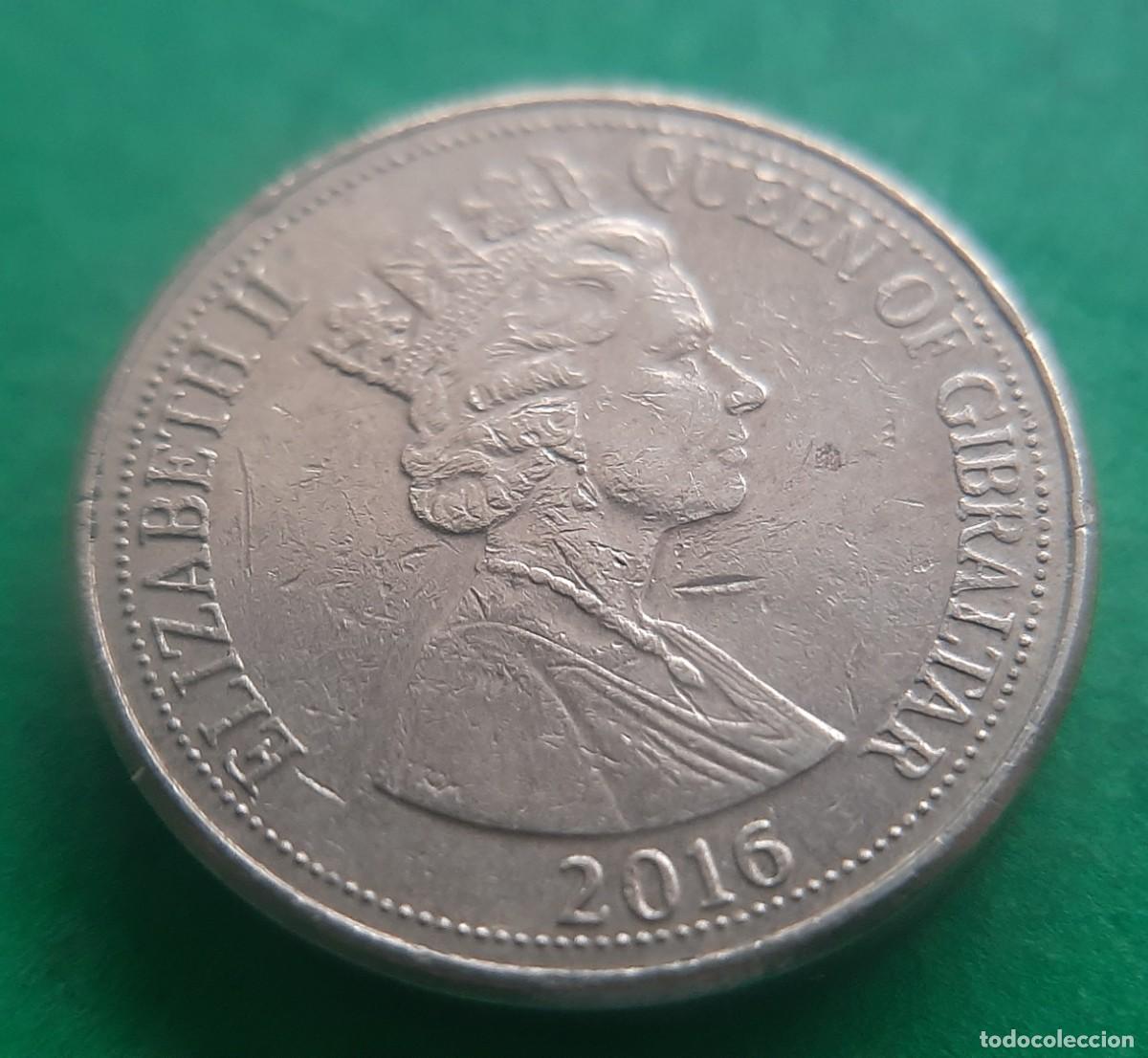 Monedas antiguas de Europa: (GIBRALTAR)(2016) 1 LIBRA - Foto 4