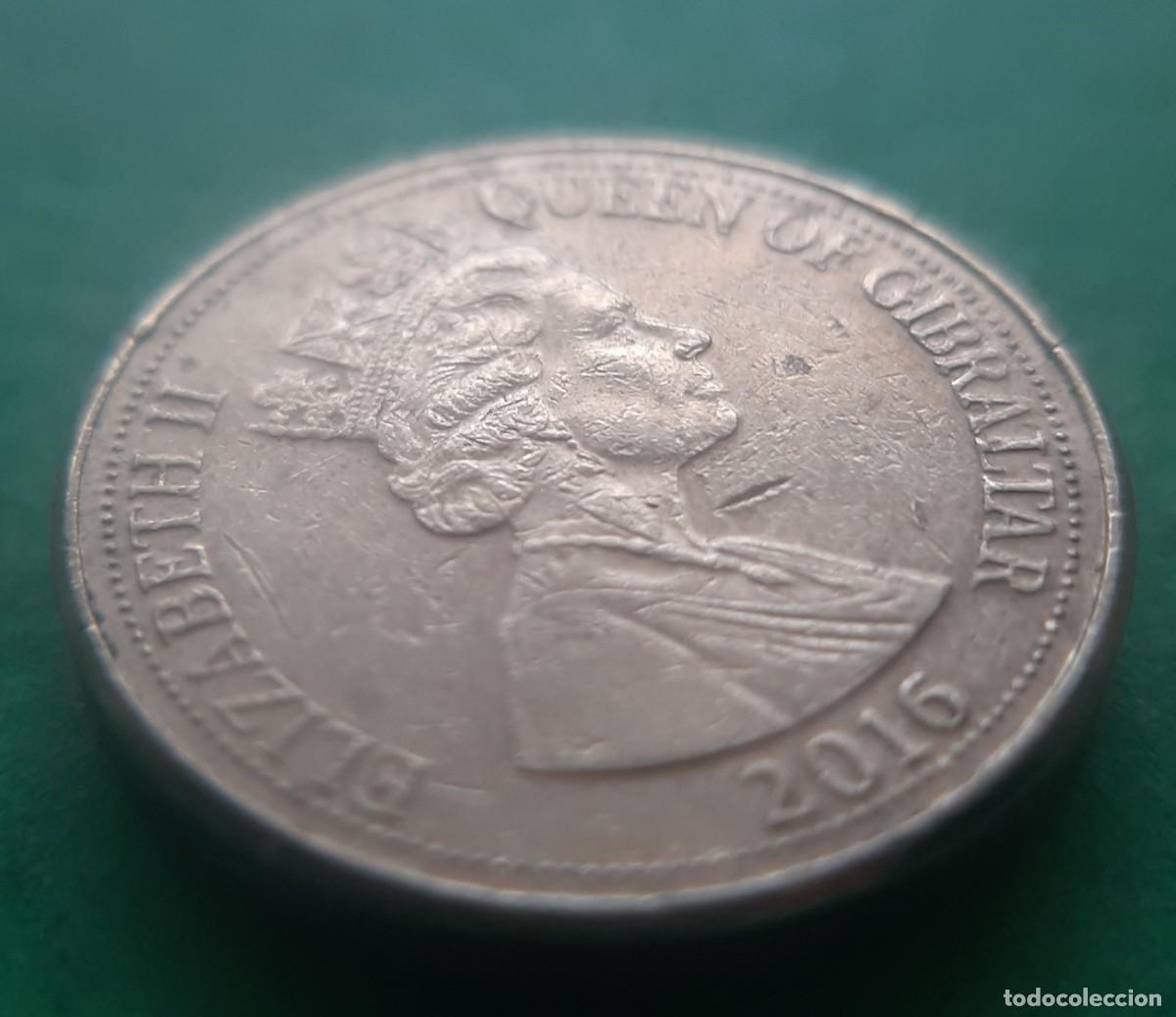 Monedas antiguas de Europa: (GIBRALTAR)(2016) 1 LIBRA - Foto 5