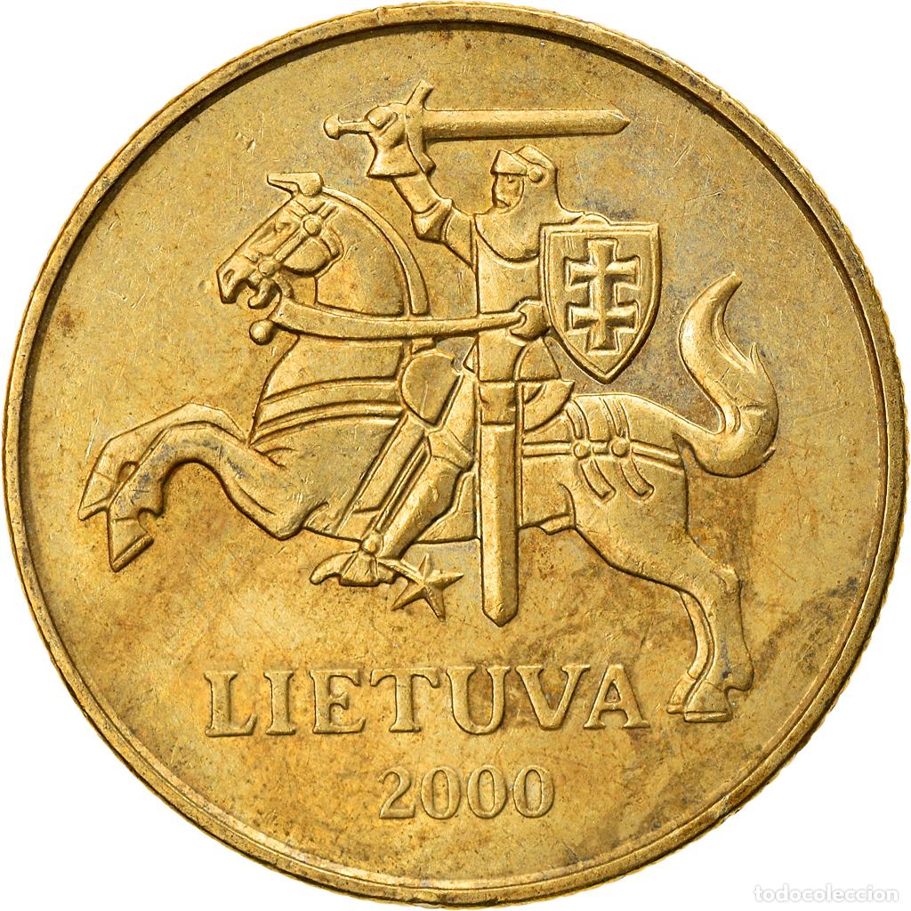 Monedas antiguas de Europa: [#747397] Moneda, Lituania, 50 Centu, 2000, MBC, N&iacute;quel - lat&oacute;n, KM:108