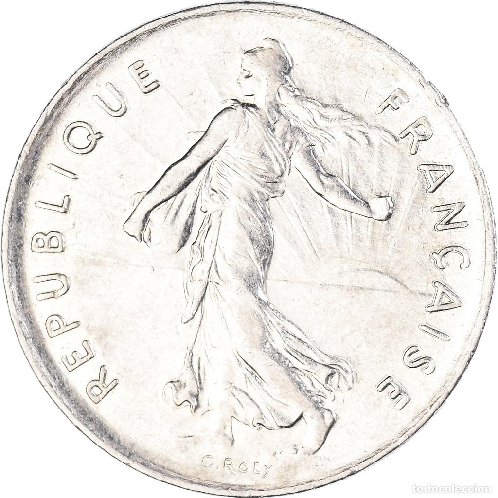 Alte M&uuml;nzen aus Europa: [#1041573] Moneda, Francia, Semeuse, 5 Francs, 1978, Paris, MBC+, N&iacute;quel recubierto de