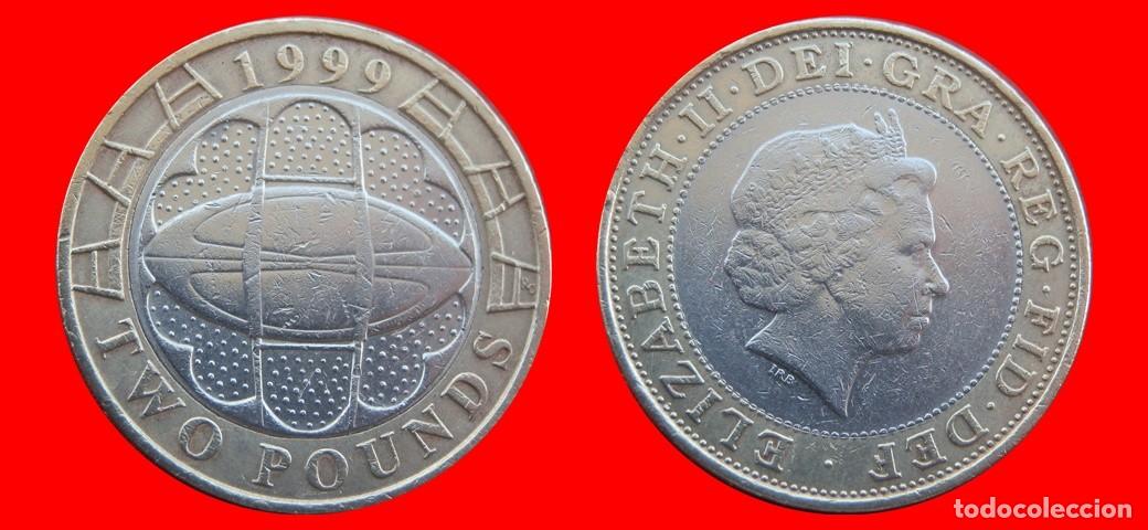 Monedas antiguas de Europa: 2 LIBRAS POUNDS 1999 INGLATERRA REINO UNIDO-137394