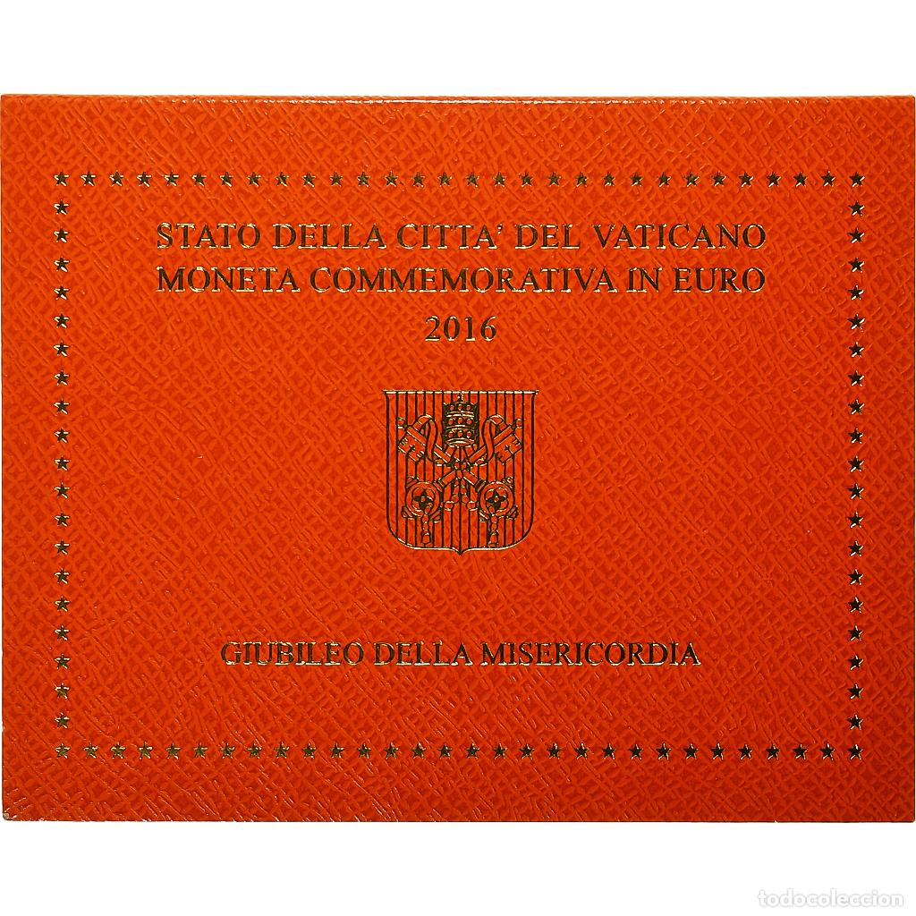 Monedas antiguas de Europa: [#1275308] Vaticano, Francis, 2 Euro, Jubilee Year of Mercy, BU, 2016, Rome, Bimet&aacute;lico