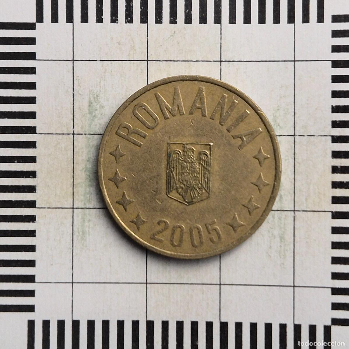 Moedas antigas da Europa: 50 BANI, RUMANIA. 2005. (KM#192).