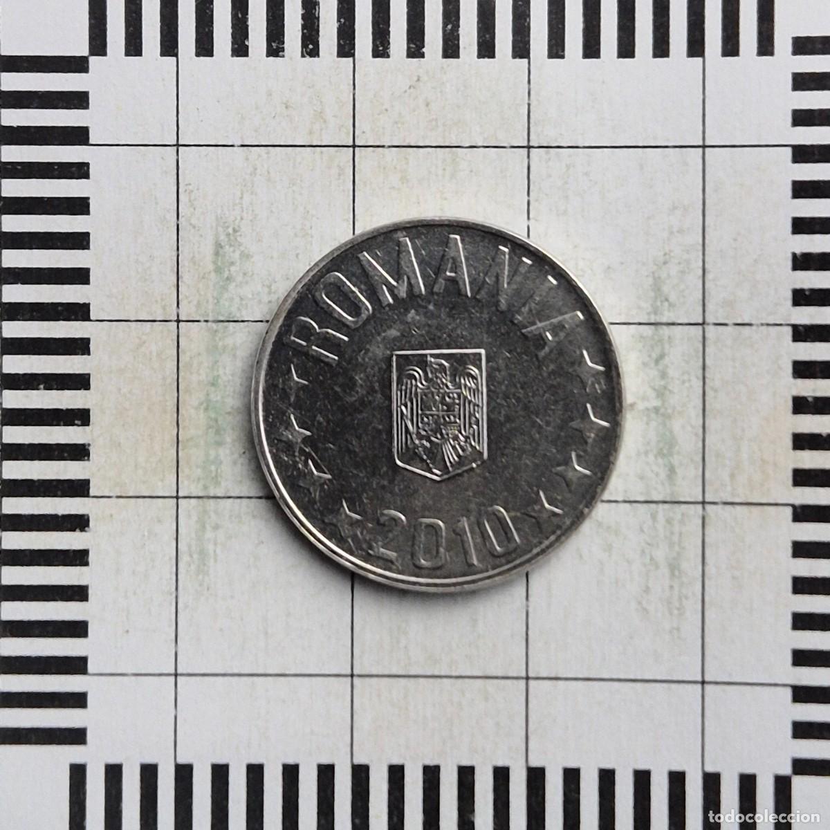 Alte M&uuml;nzen aus Europa: 10 BANI, RUMANIA. 2010. (KM#191).