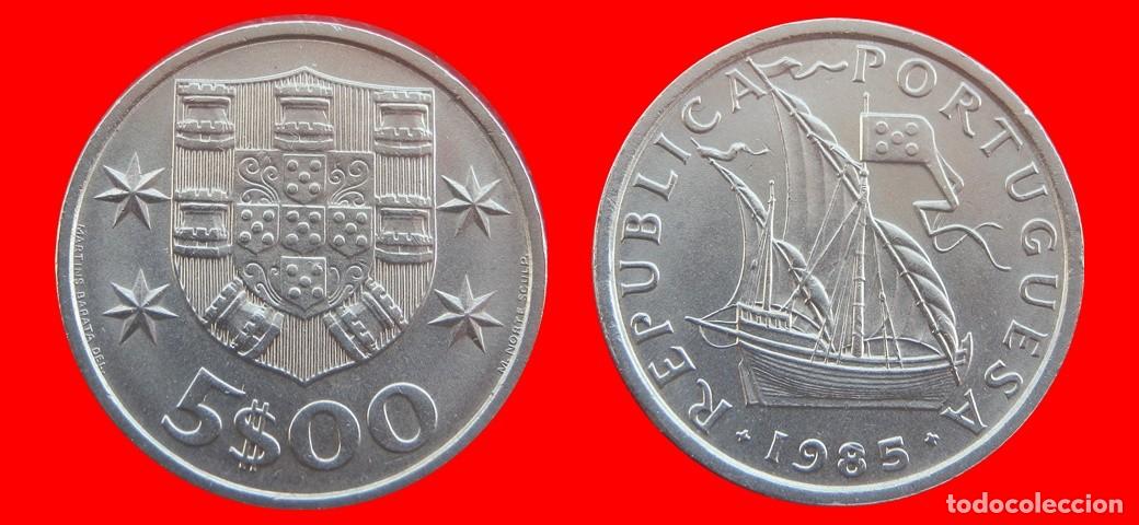 Monedas antiguas de Europa: 5 ESCUDOS 1985 PORTUGAL-137523