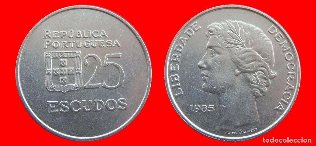 Monedas antiguas de Europa: 25 ESCUDOS 1985 PORTUGAL-137528