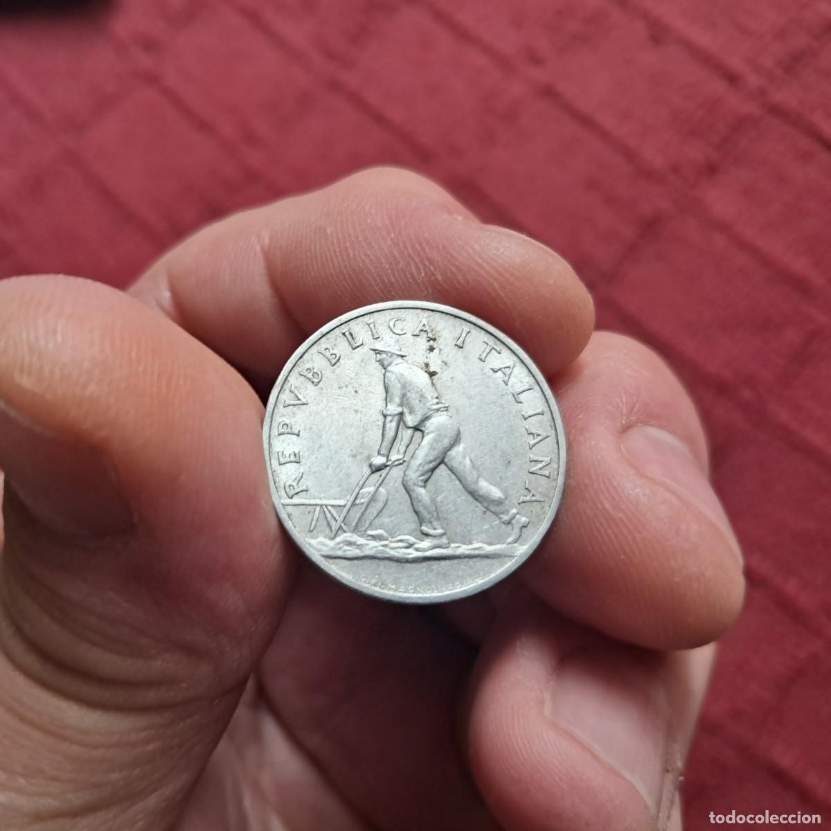 Monedas antiguas de Europa: MONEDA 2 LIRAS DE ITALIA 1948 R KM# 88, VF.